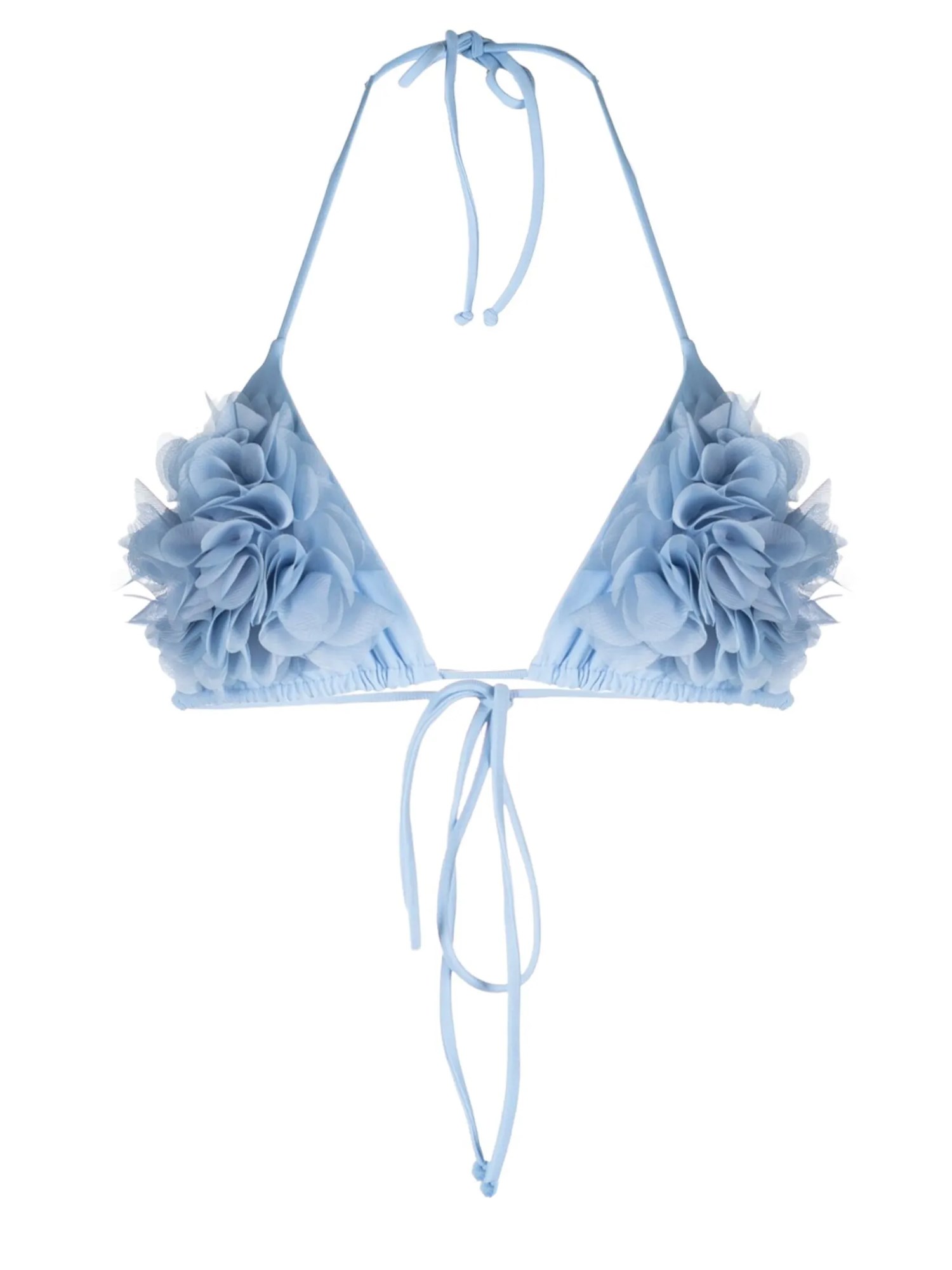 La Reveche Shanya Frills Bikini In Blue