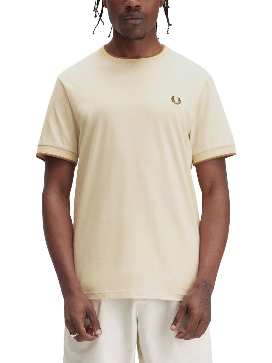 T-SHIRT CON DOPPIA RIGA