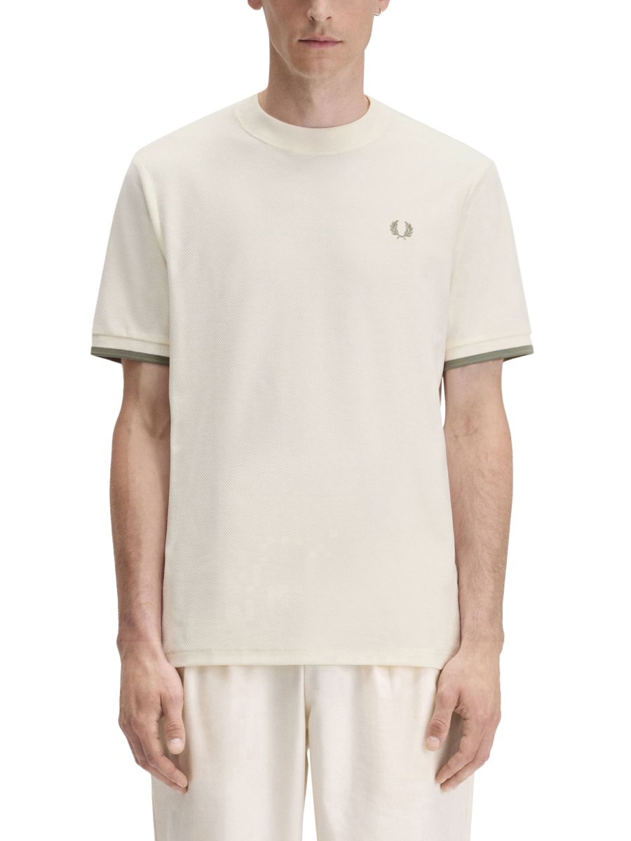 T-SHIRT IN PIQUÉ 