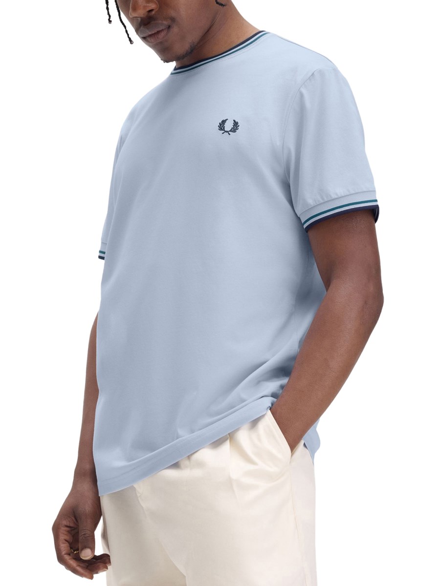 T-SHIRT CON DOPPIA RIGA