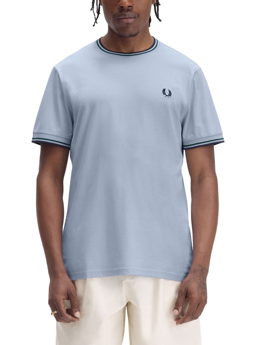 T-SHIRT CON DOPPIA RIGA