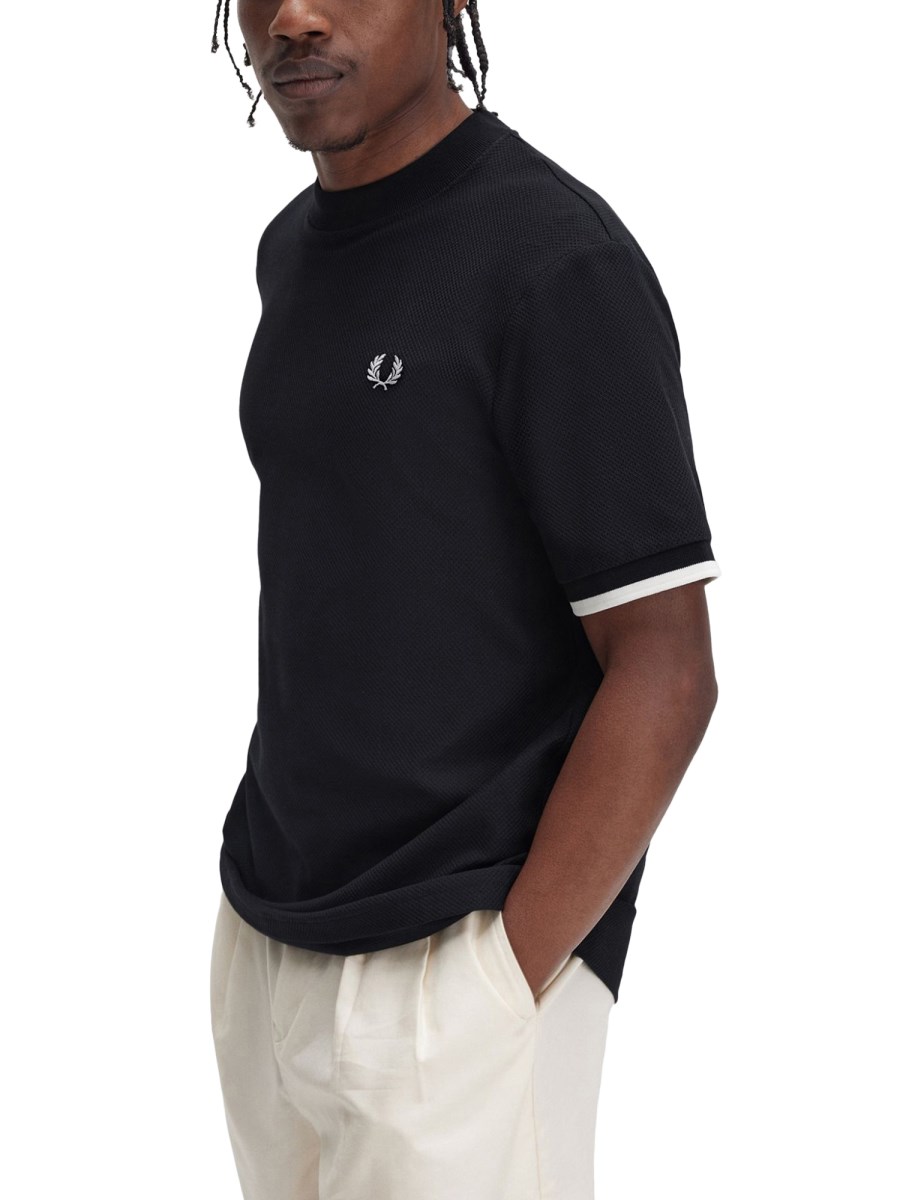 T-SHIRT IN PIQUÉ 