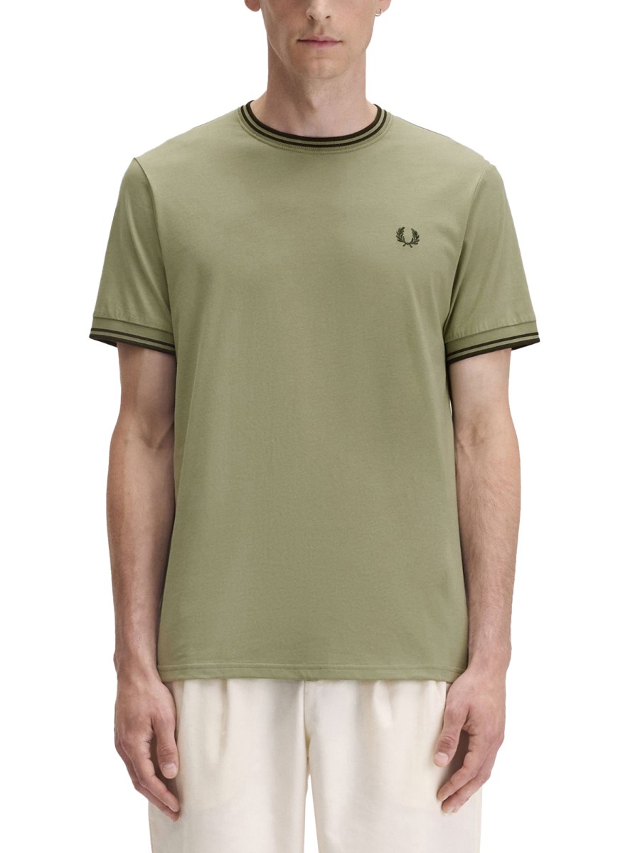 T-SHIRT CON DOPPIA RIGA