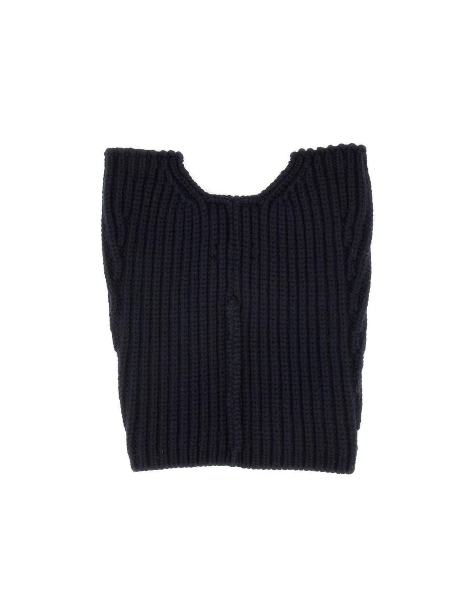SCALDACOLLO IN LANA CON ZIP