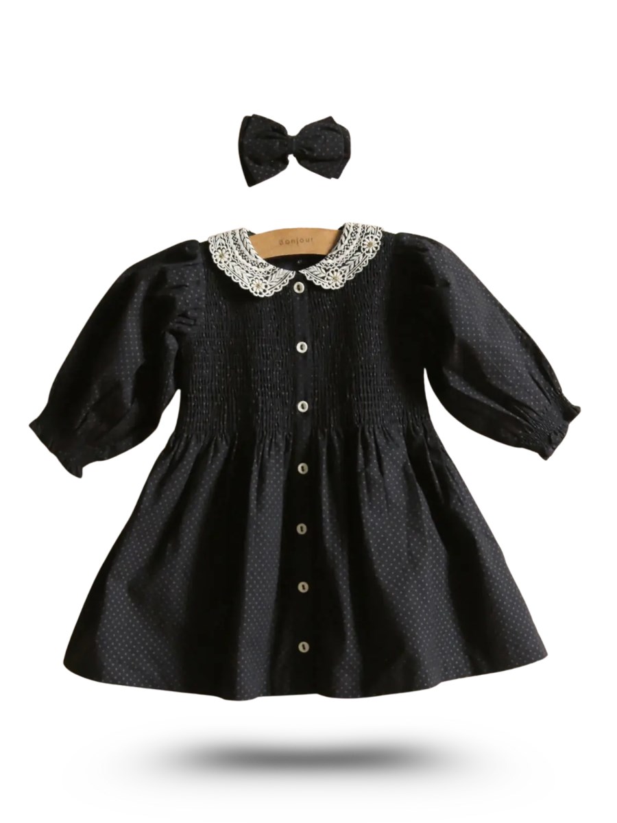 VESTITO CON FERMAGLIO CAPELLI