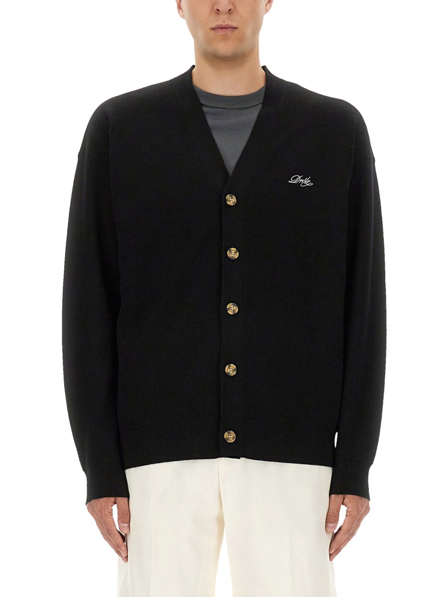 CARDIGAN CON RICAMO LOGO
