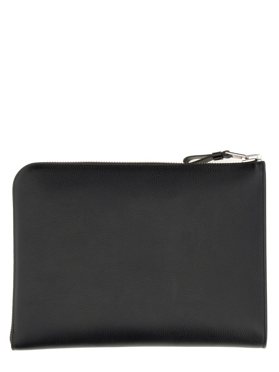 PORTFOLIO IN PELLE CON ZIP