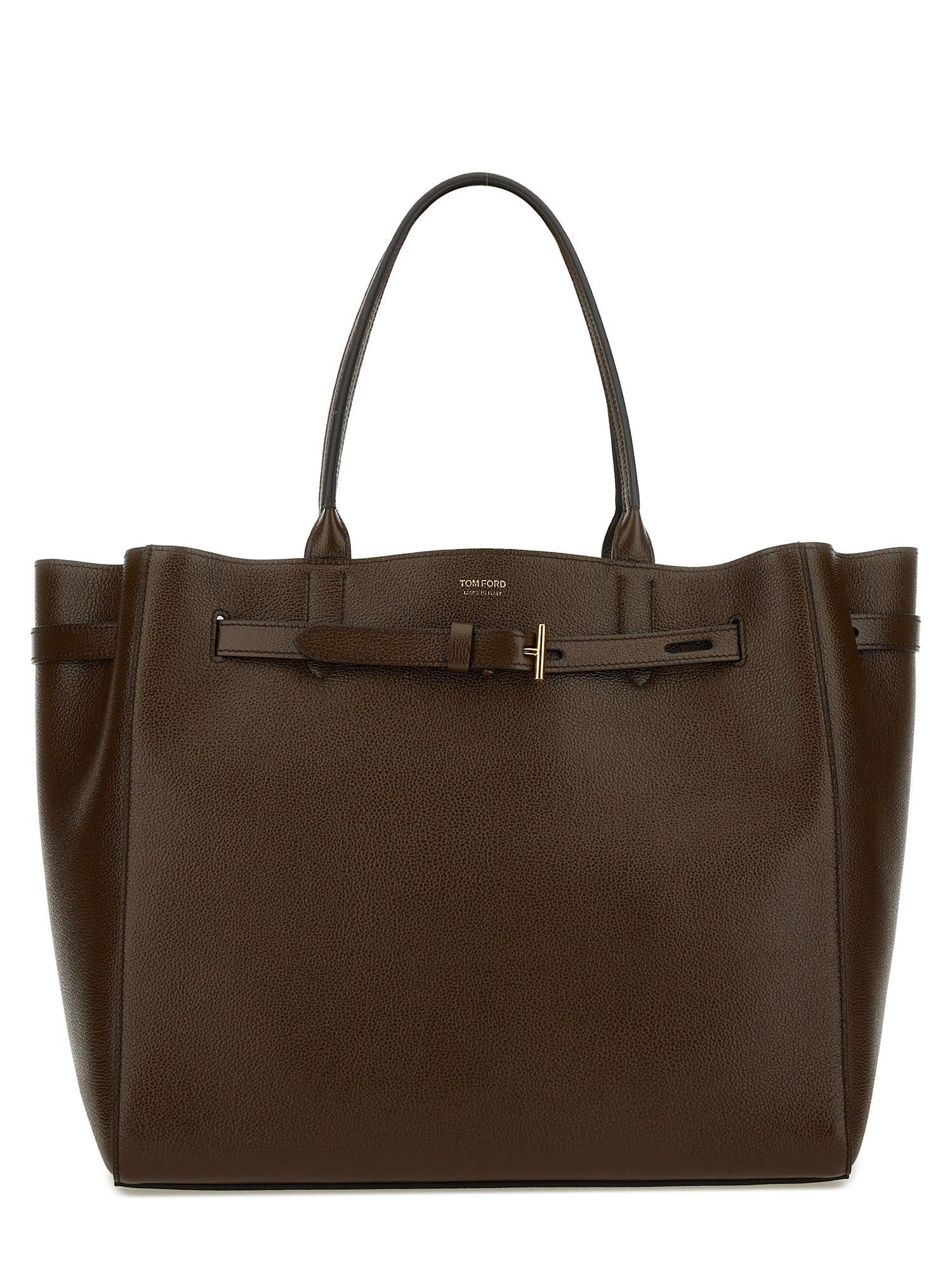 Tom Ford Audrey Large Tote Bag In Grain Leather