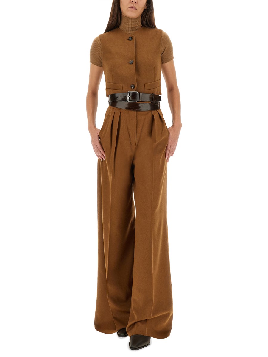 PANTALONE BORNEO1234 IN PELO DI CAMMELLO