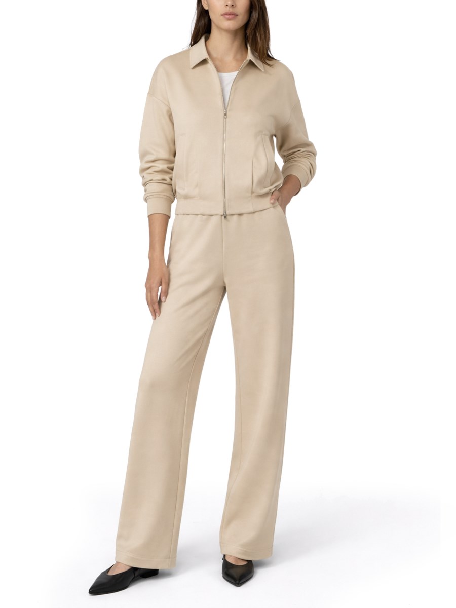 FELPA CROP IN SETA E COTONE