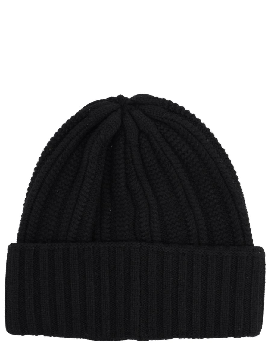 BERRETTO IN CASHMERE CON LOGO 