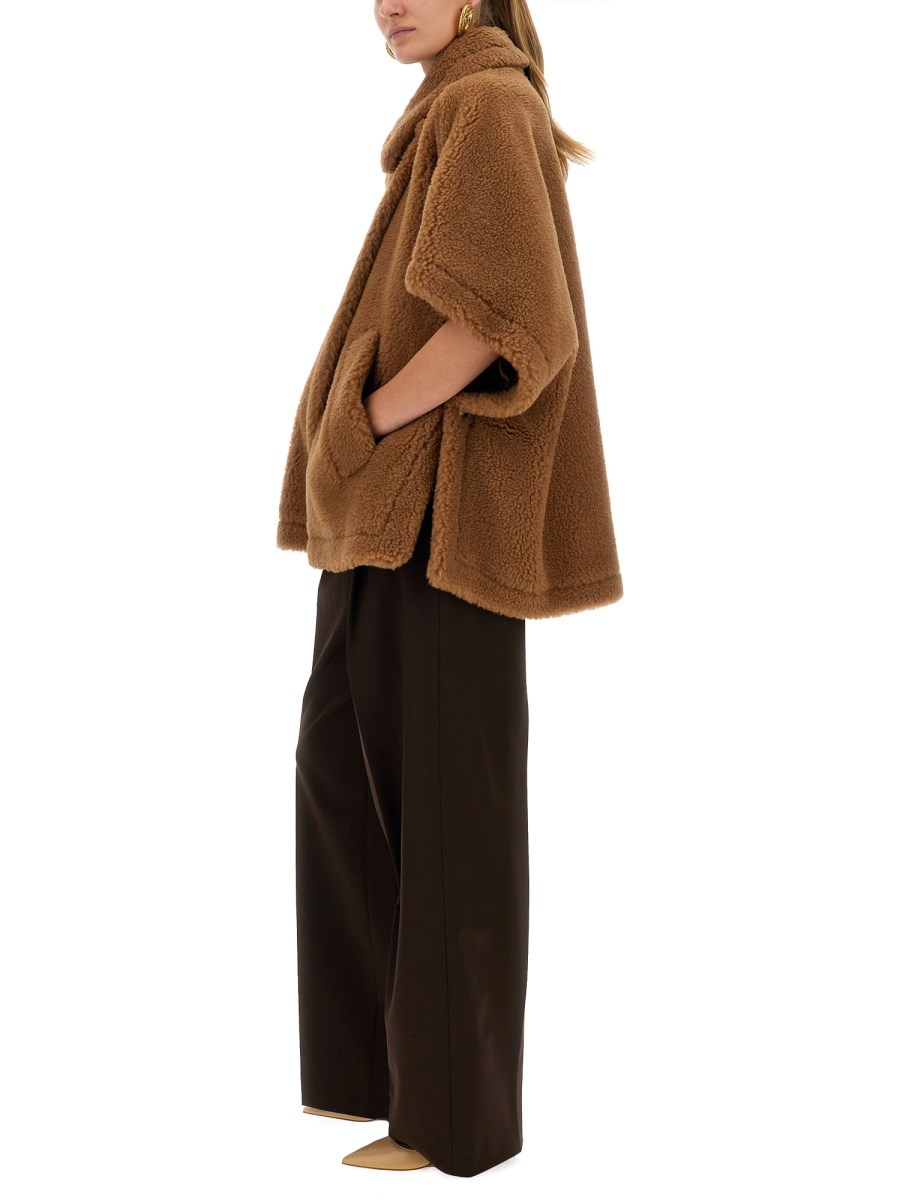 GIACCA MANTELLA IN TESSUTO TEDDY