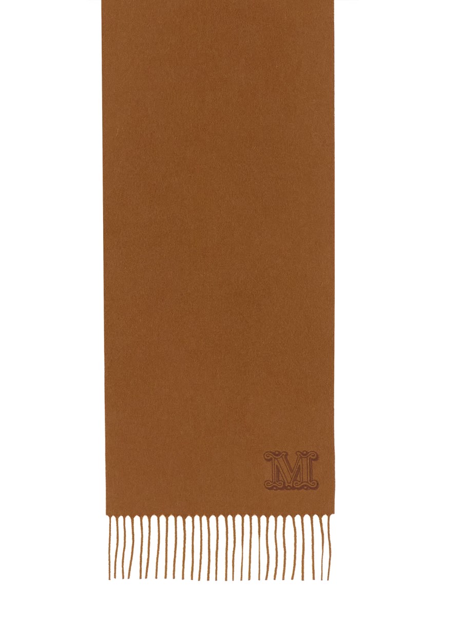 SCIARPA IN CACHEMIRE CON RICAMO MONOGRAM