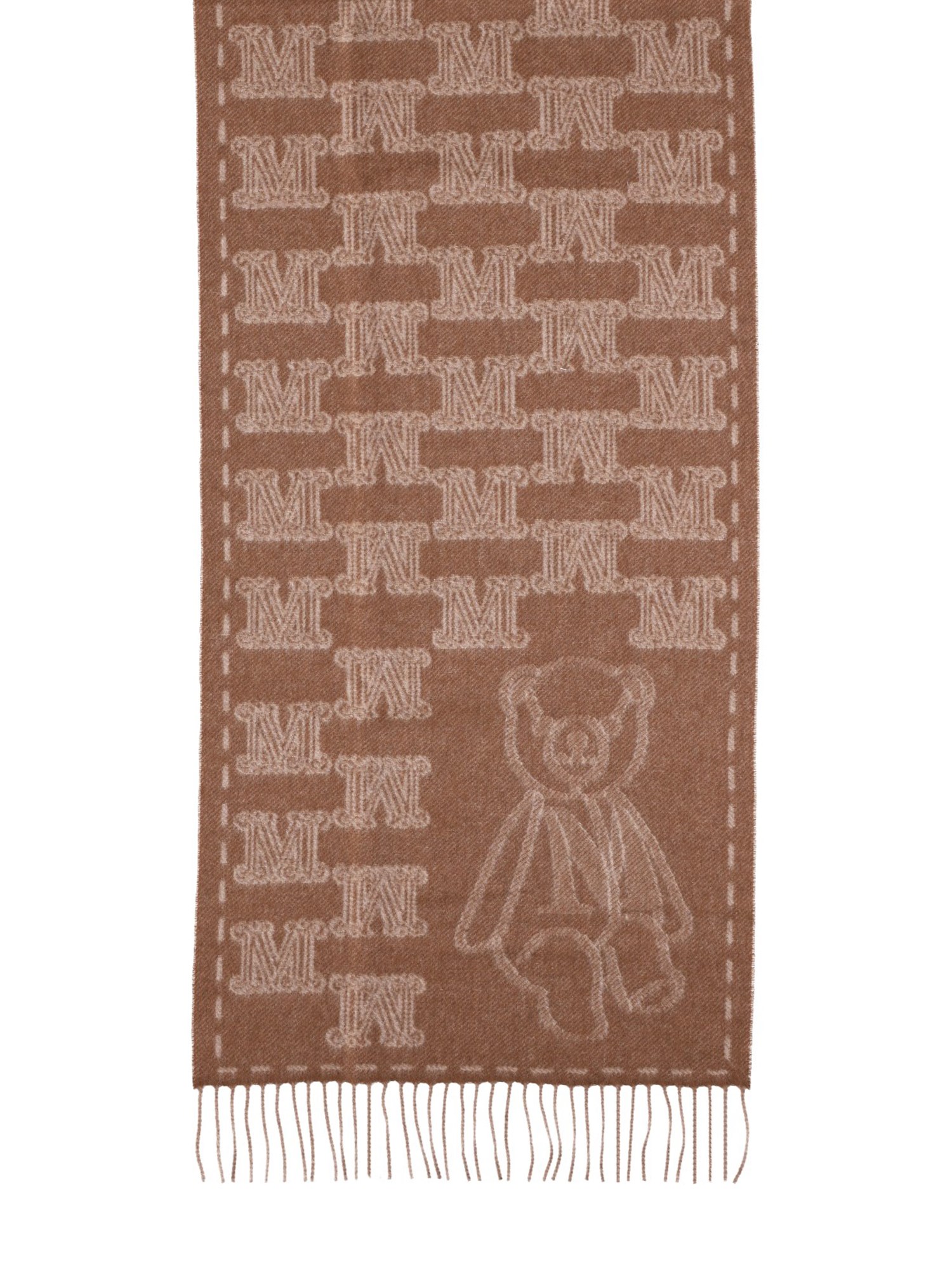 Max Mara Cashmere Scarf In Sand