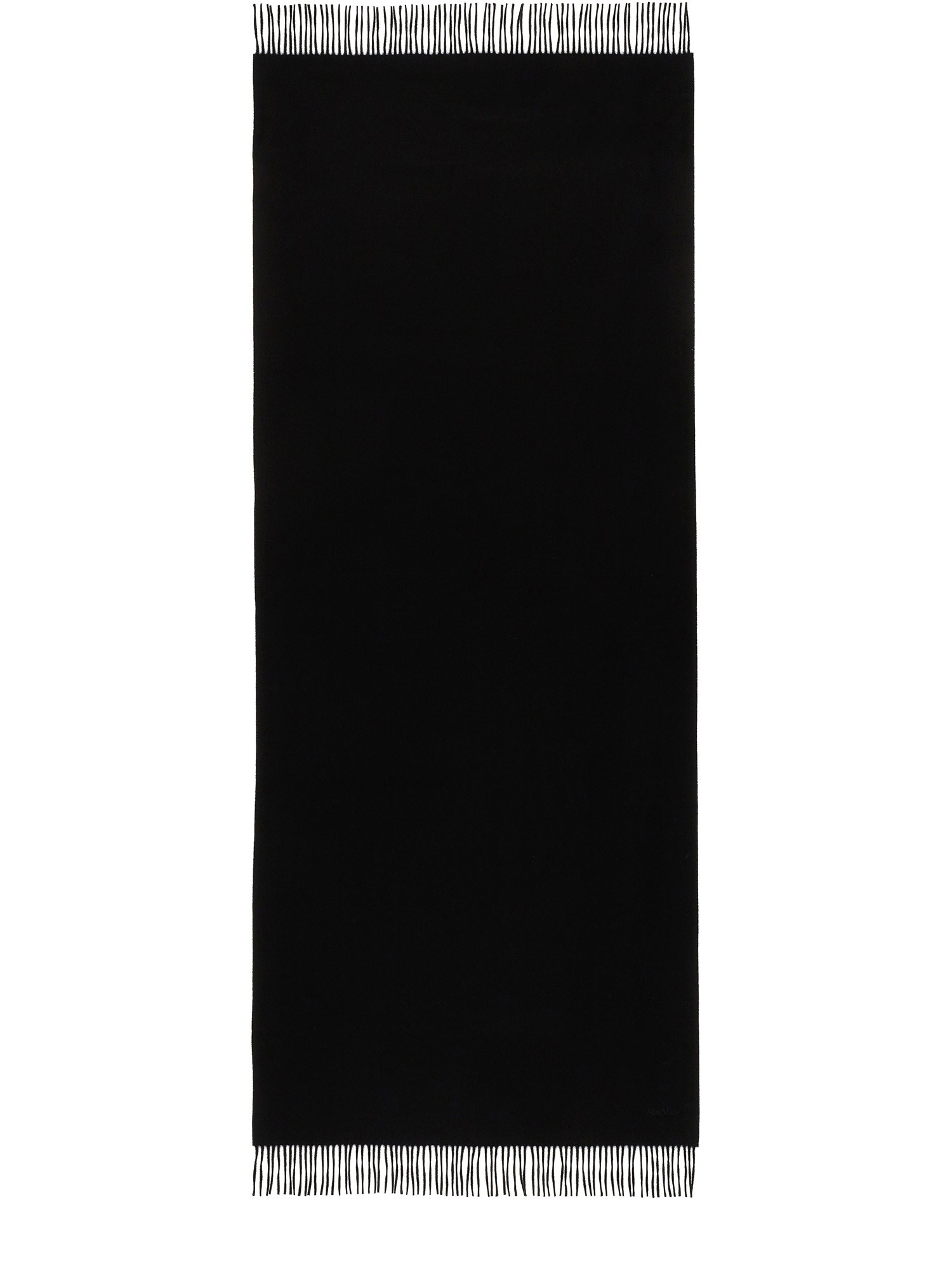 Max Mara "kisses" Scarf In Black