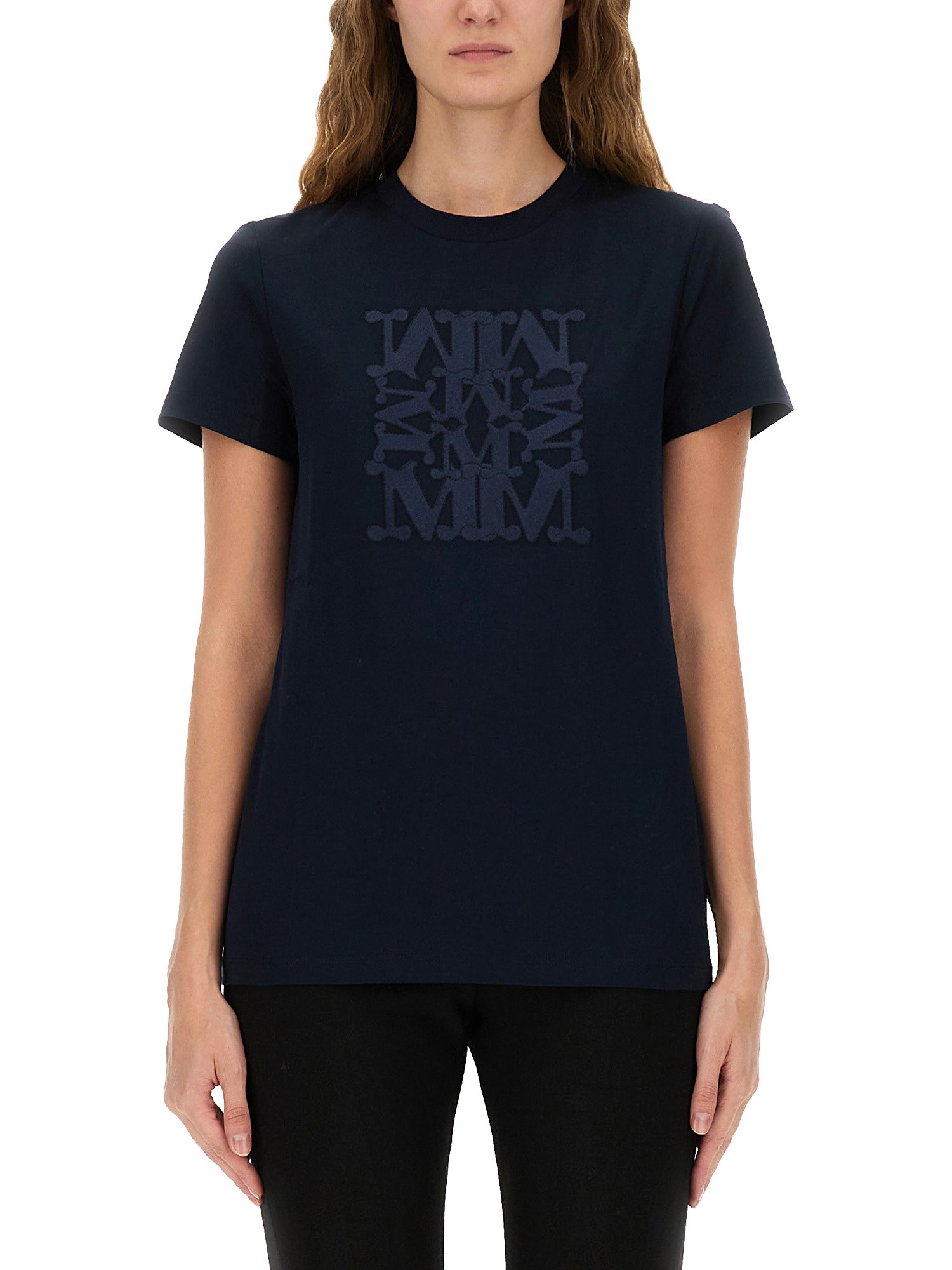 Max Mara T-shirt "m" In Blue