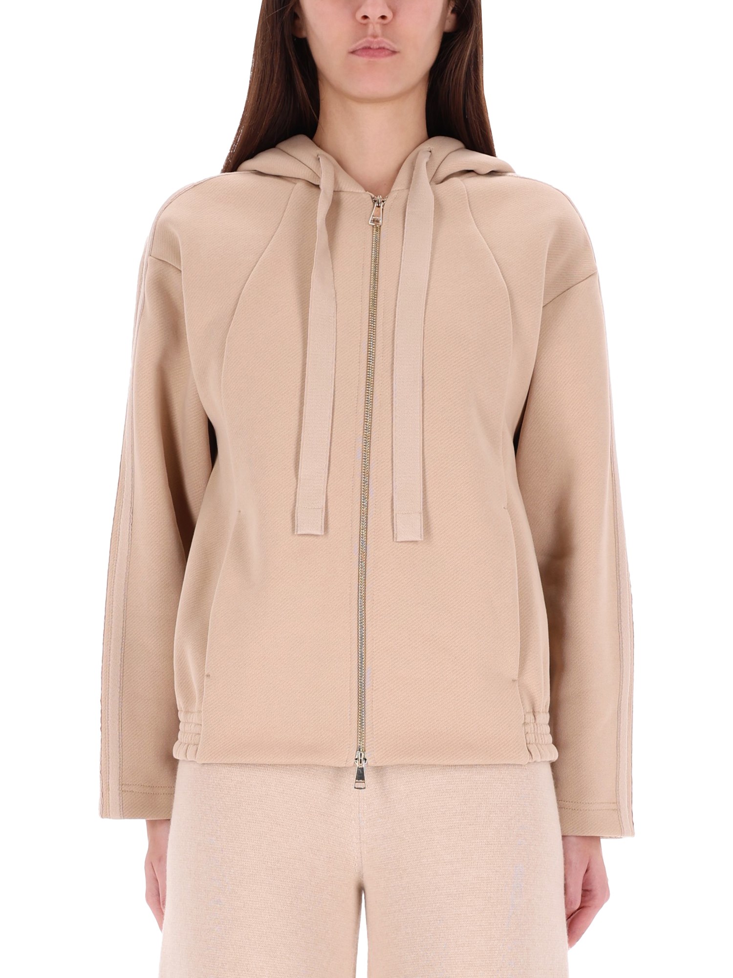 Max Mara "omelia" Sweatshirt In Neutral