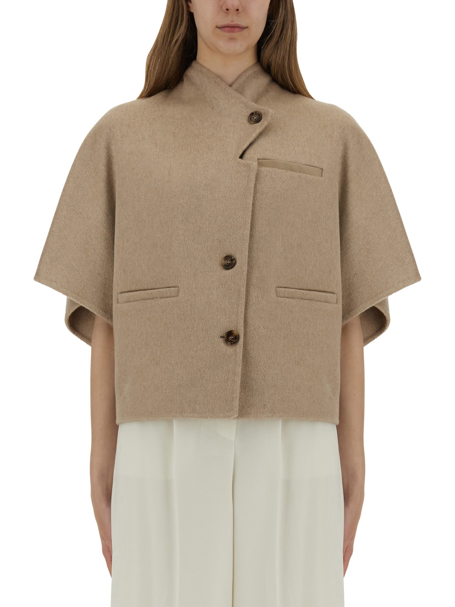 Max Mara Coat "andalo" In Brown