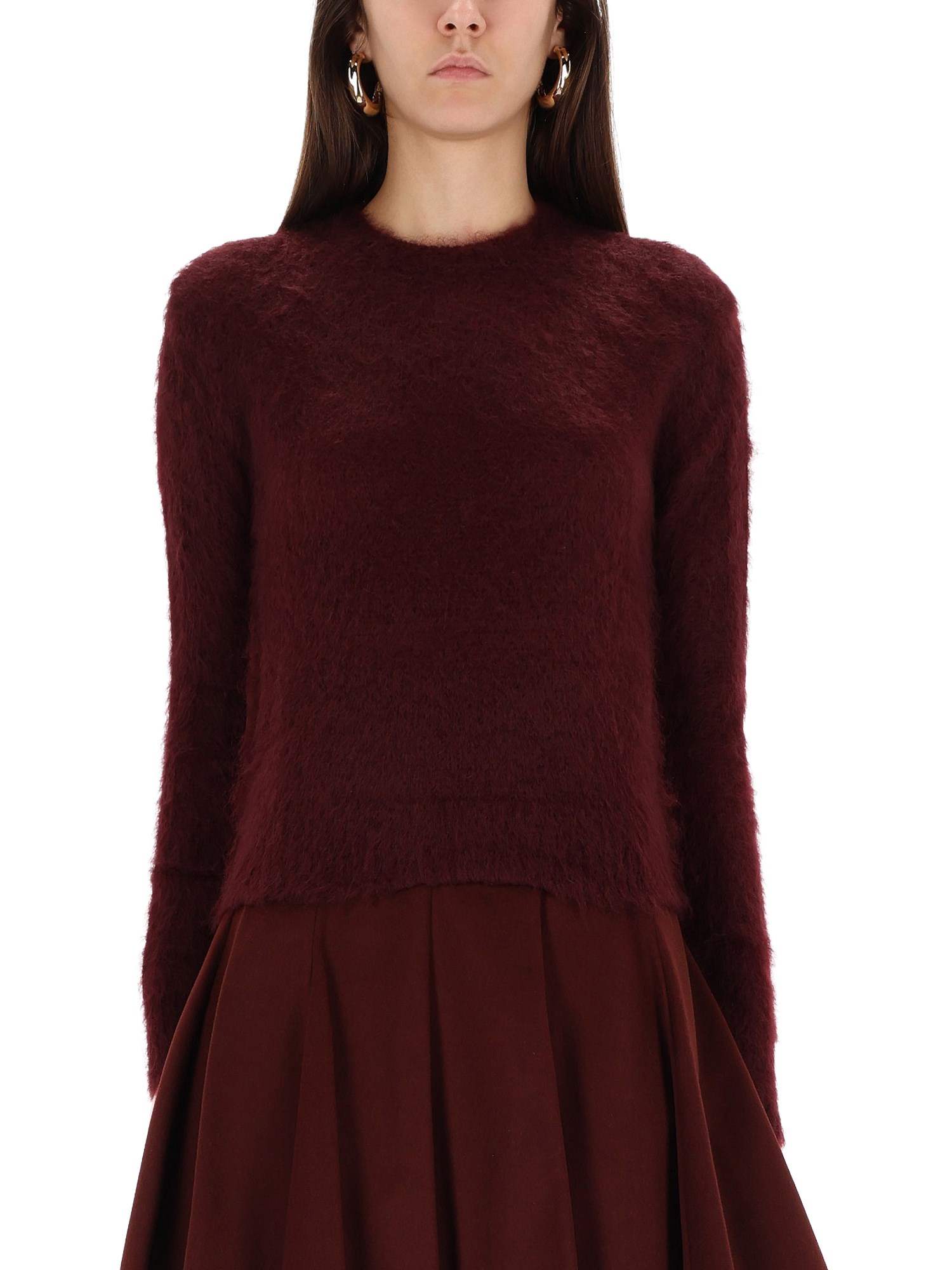 Max Mara Mesh "fit" In Red