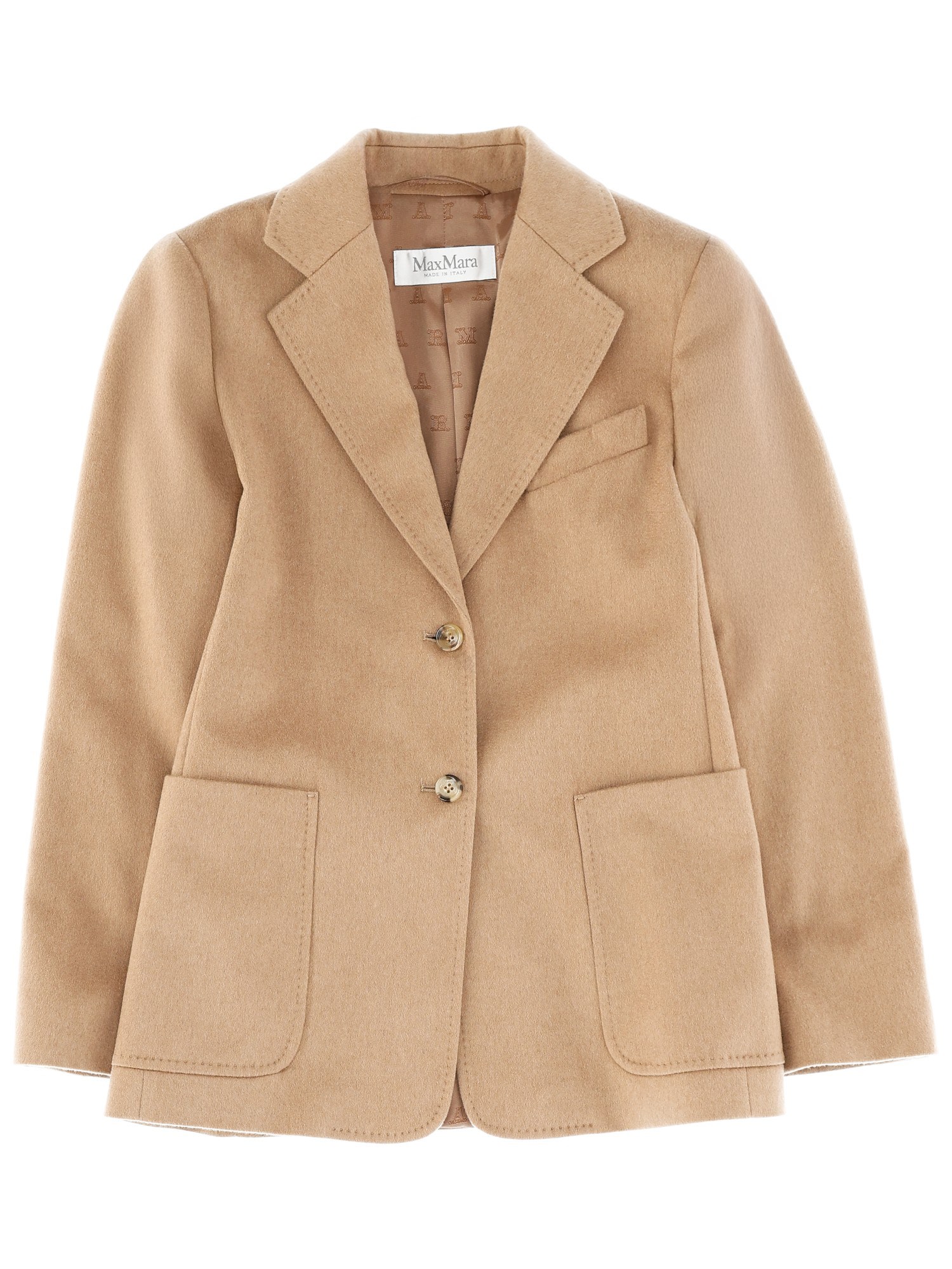 Max Mara Jacket "belluno" In Brown