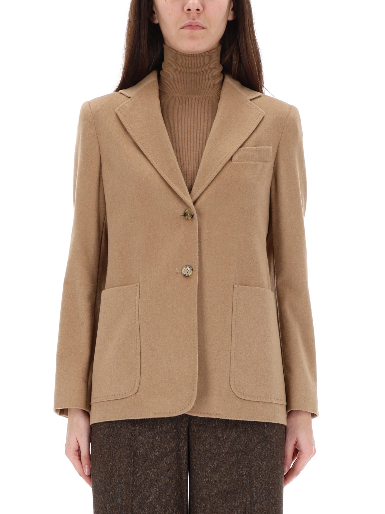 Max Mara Jacket "belluno" In Brown