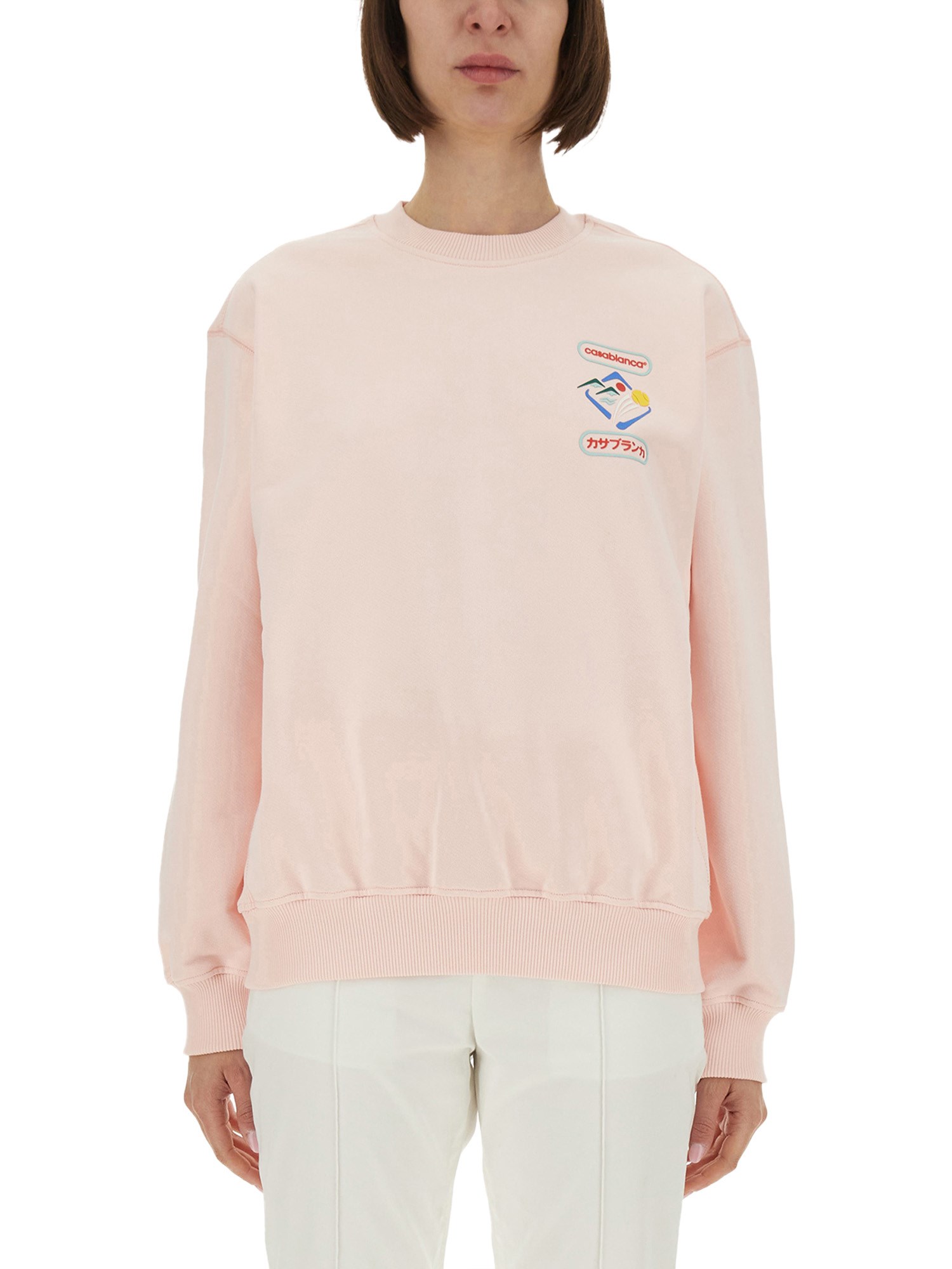 Casablanca Mountain Sports Crewneck Sweater