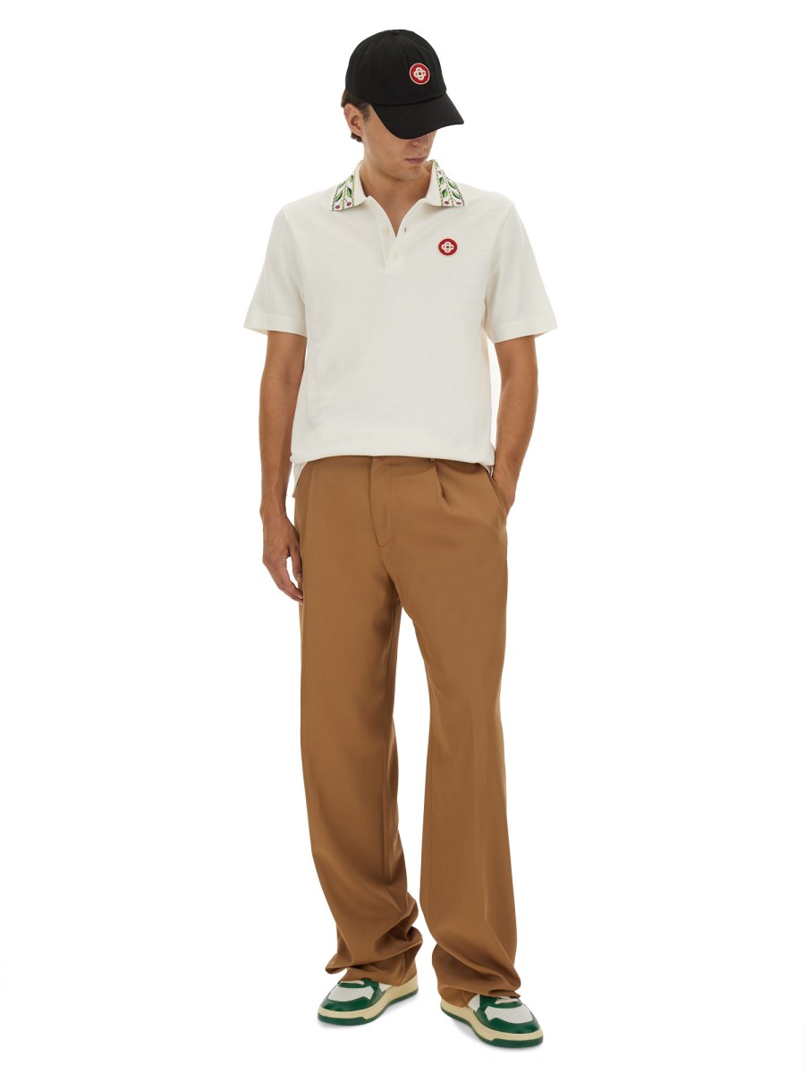 POLO IN PIQUÉ CLASSIC LAUREL