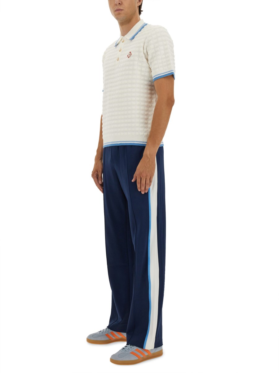 POLO IN COTONE BOUCLÉ