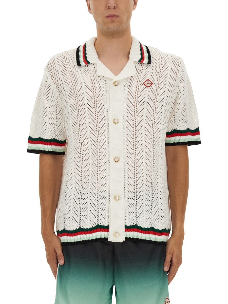 CAMICIA ALL'UNCINETTO MONTAGNE ONDULEE 