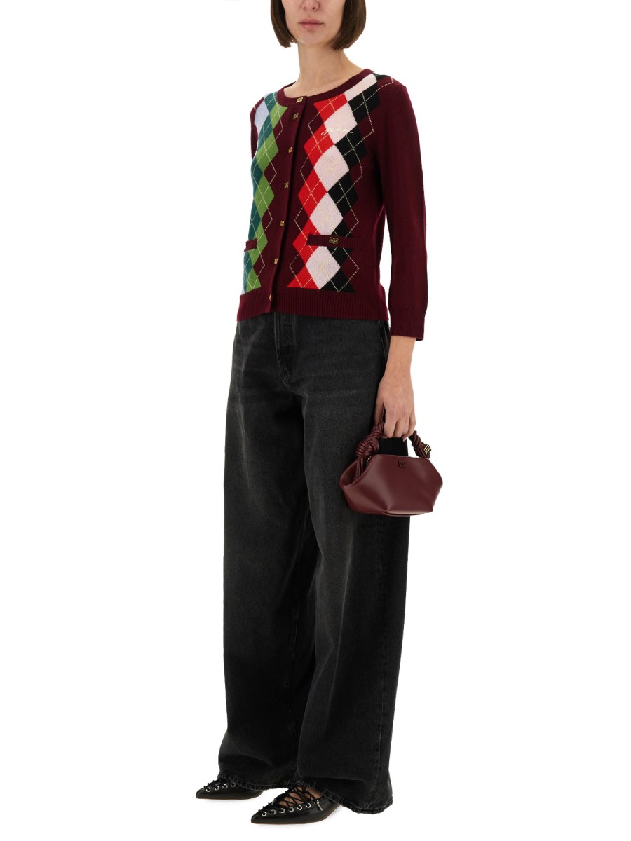 CARDIGAN IN CASHMERE JACQUARD