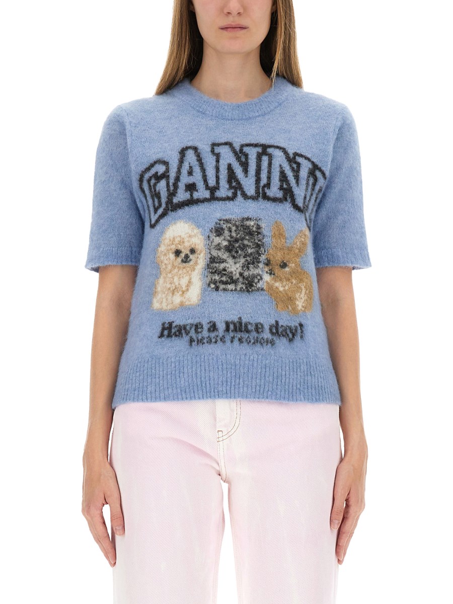 T-SHIRT IN MAGLIA PUPPIES