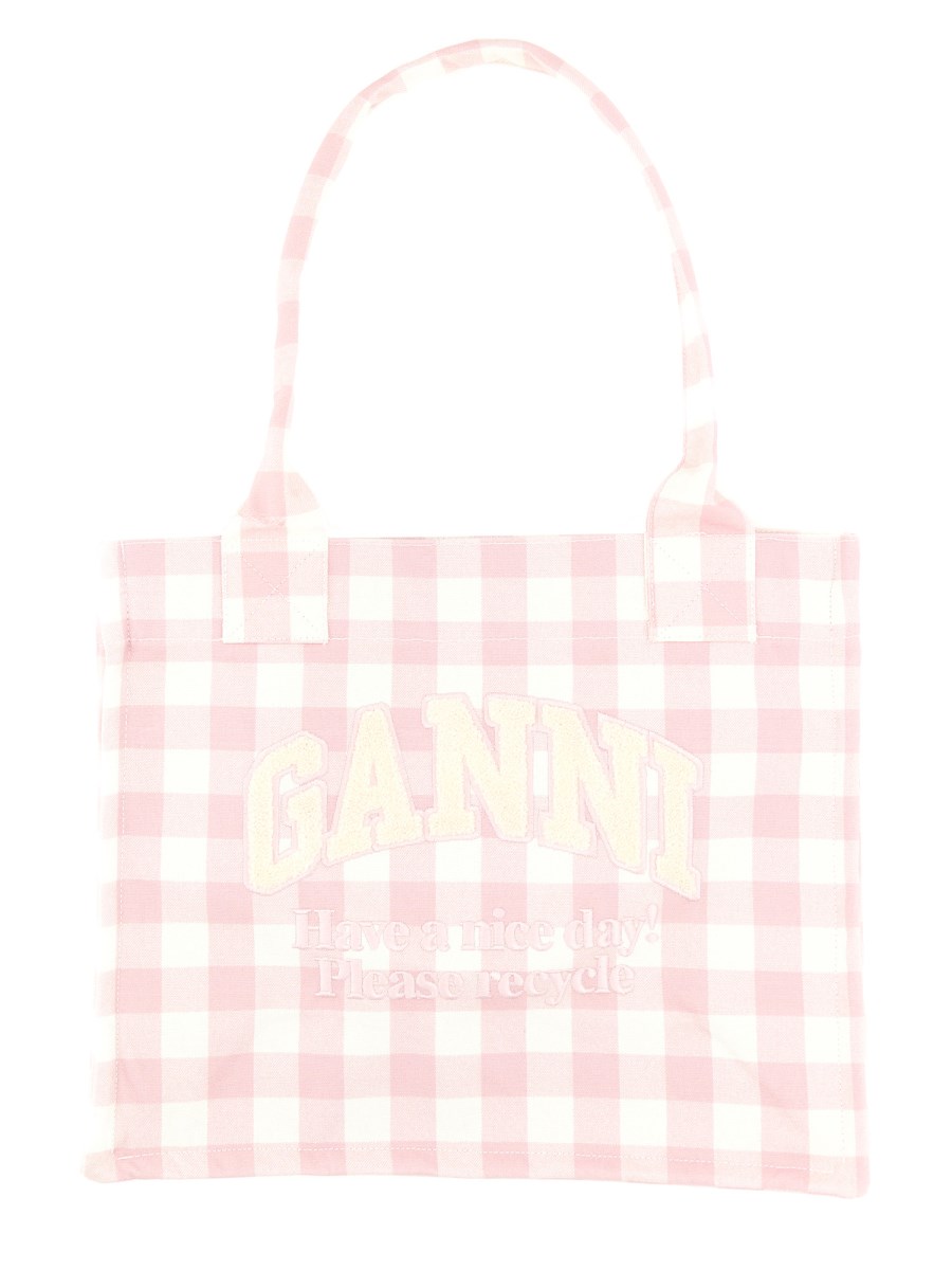 BORSA TOTE VICKY CHECK LARGE