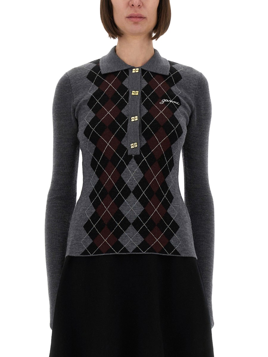 MAGLIA IN LANA JACQUARD 