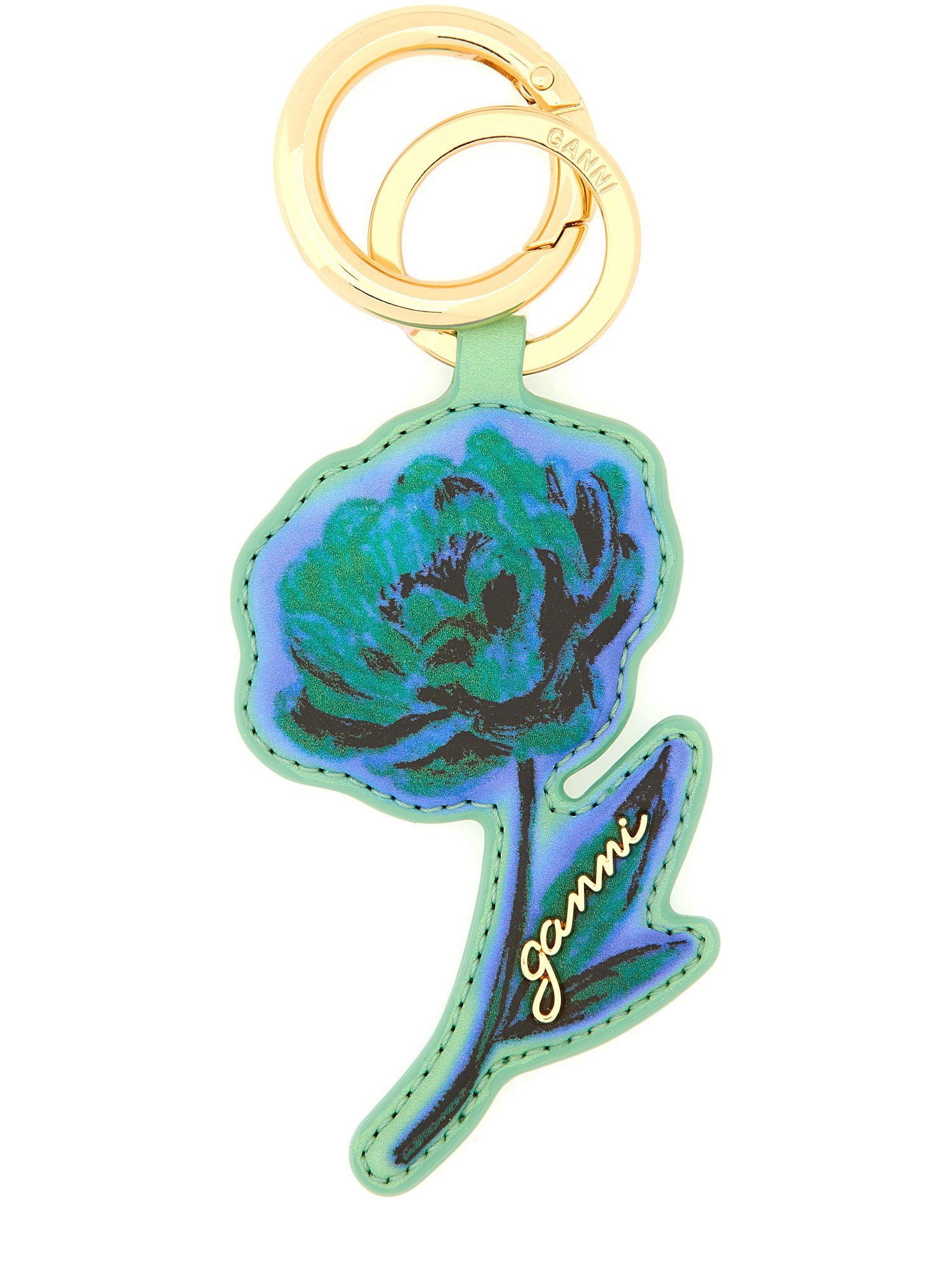 Ganni Keychain "flower" In Multi