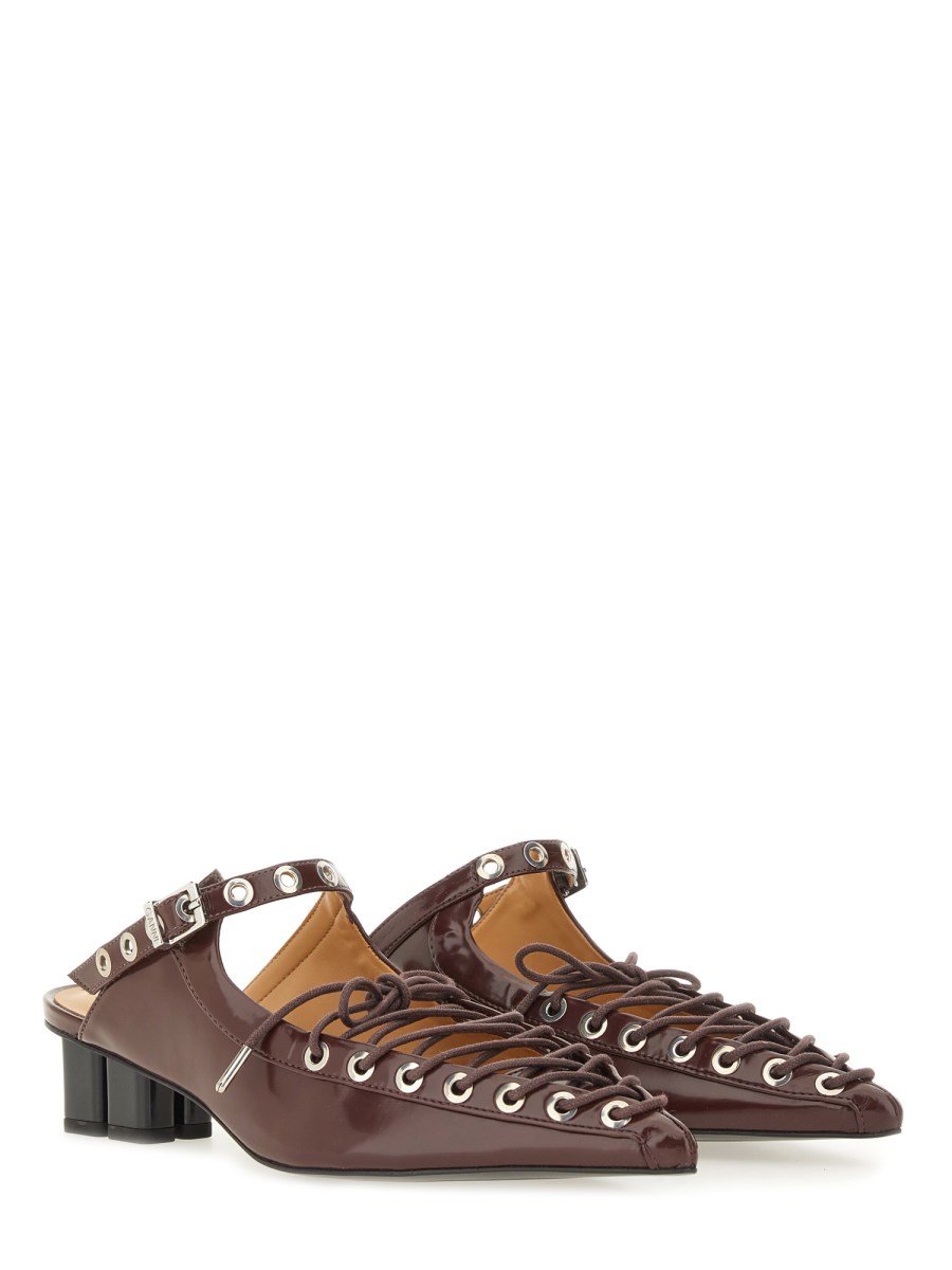 MULE LACE-UP