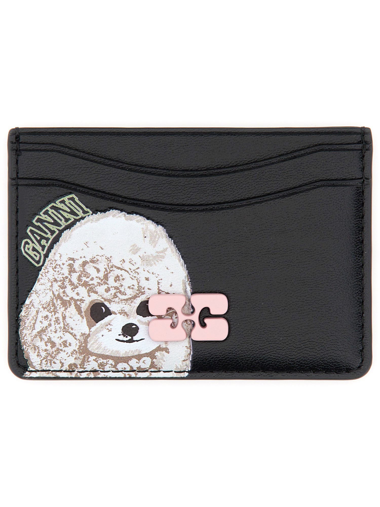 Ganni Women Bou Animals Cards Holder