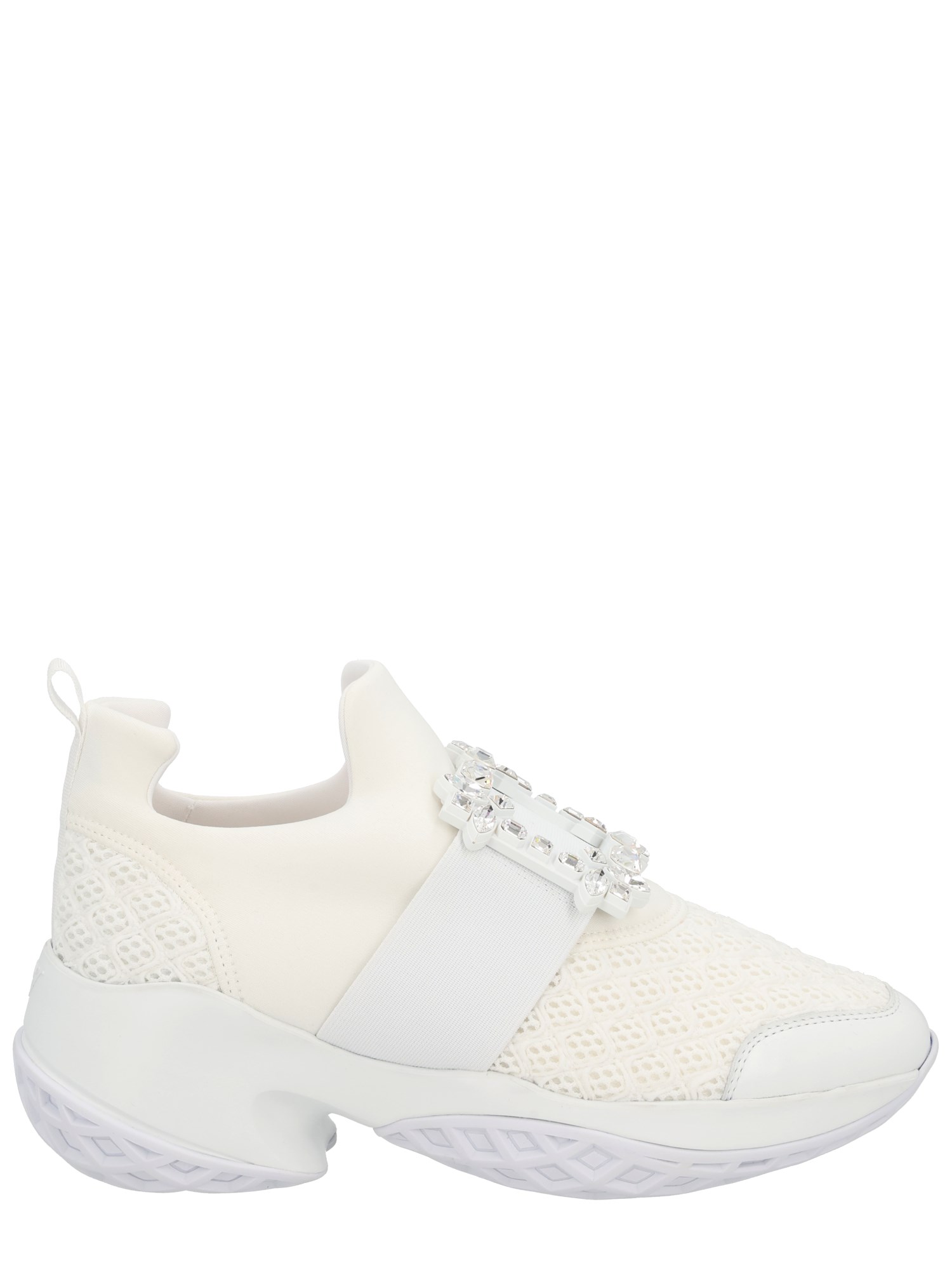 Roger Vivier "viv'run" Sneaker In White