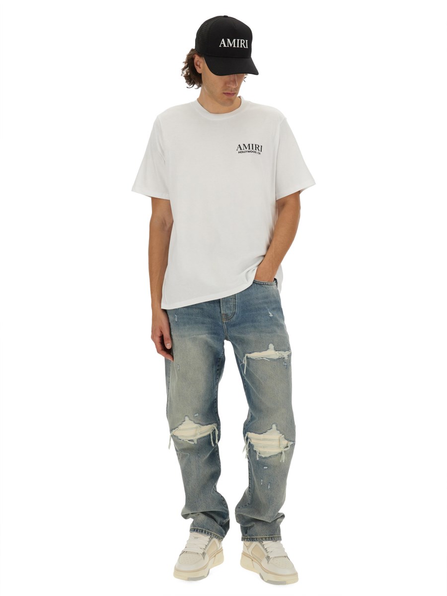 T-SHIRT CON STAMPA BONES STACKED