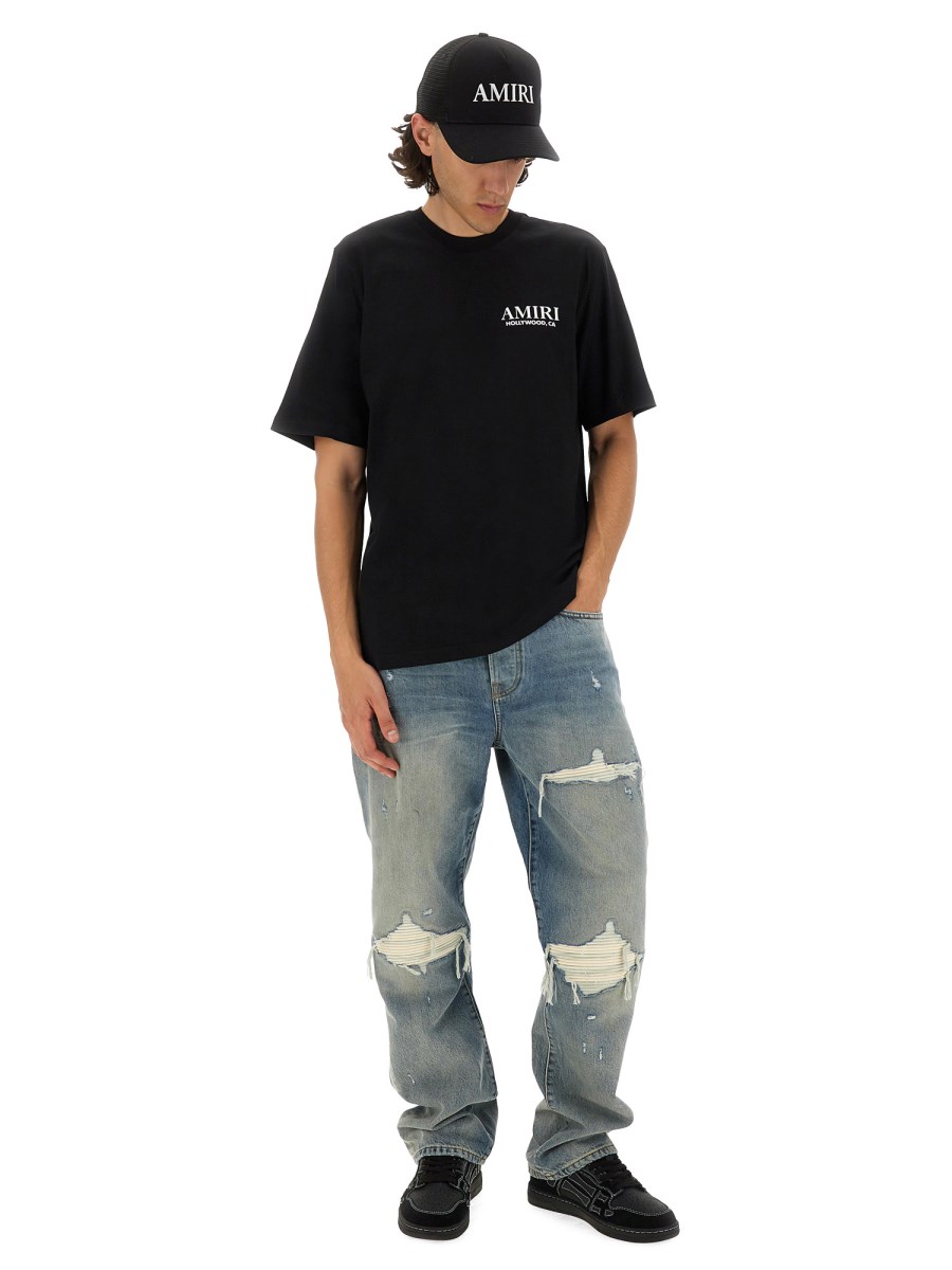 T-SHIRT CON STAMPA BONES STACKED