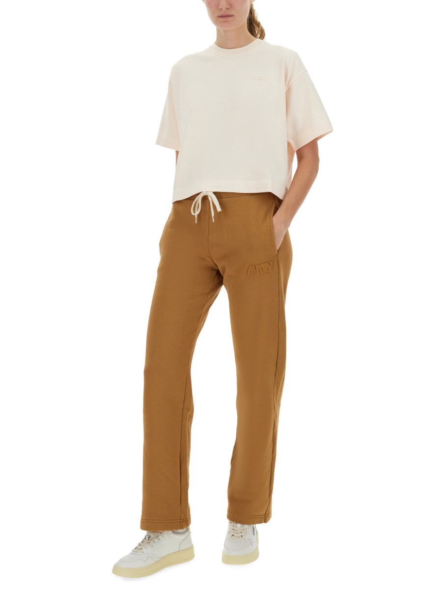 T-SHIRT CON LOGO IN TONO