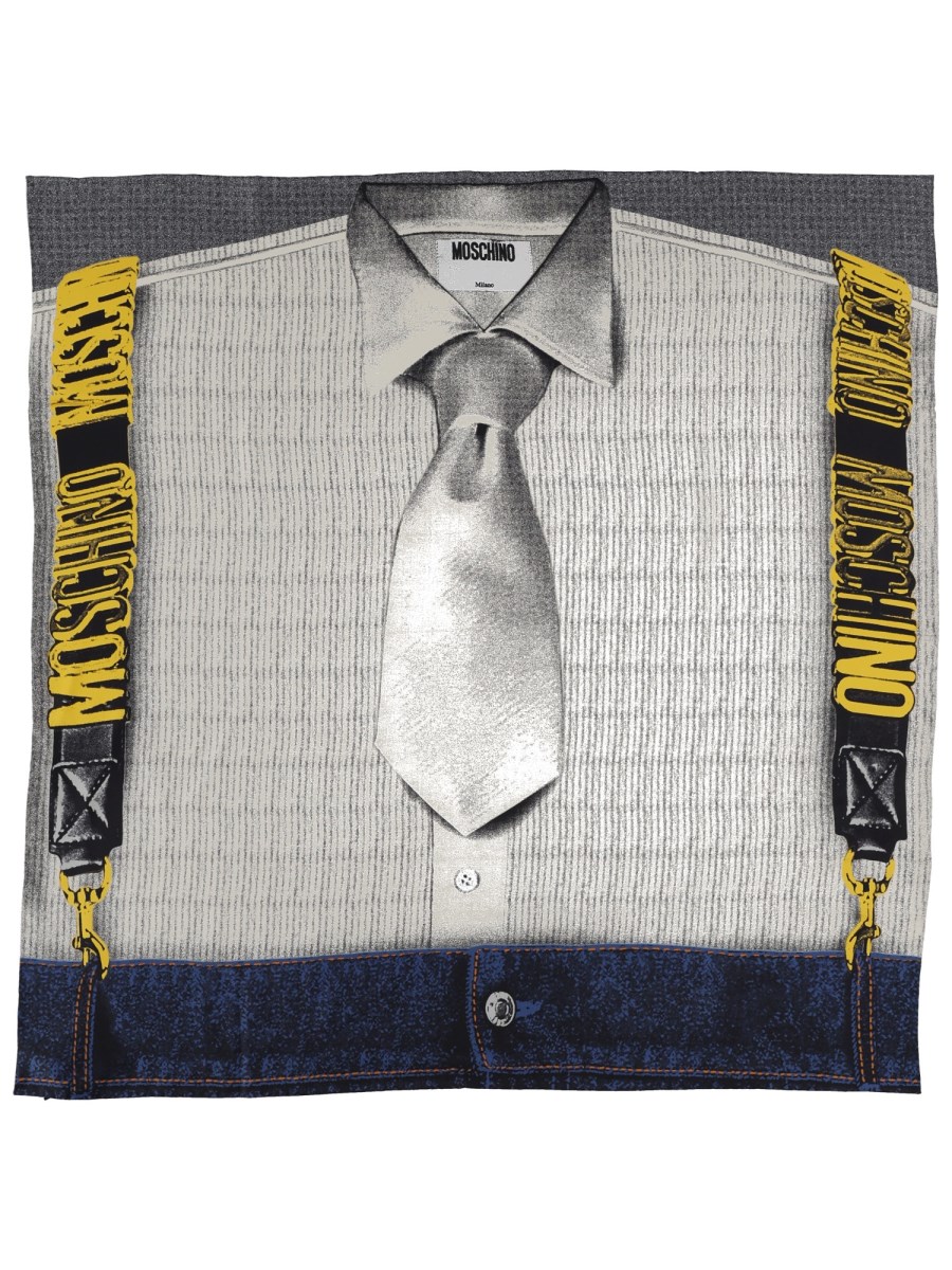 FOULARD IN SETA CON STAMPA