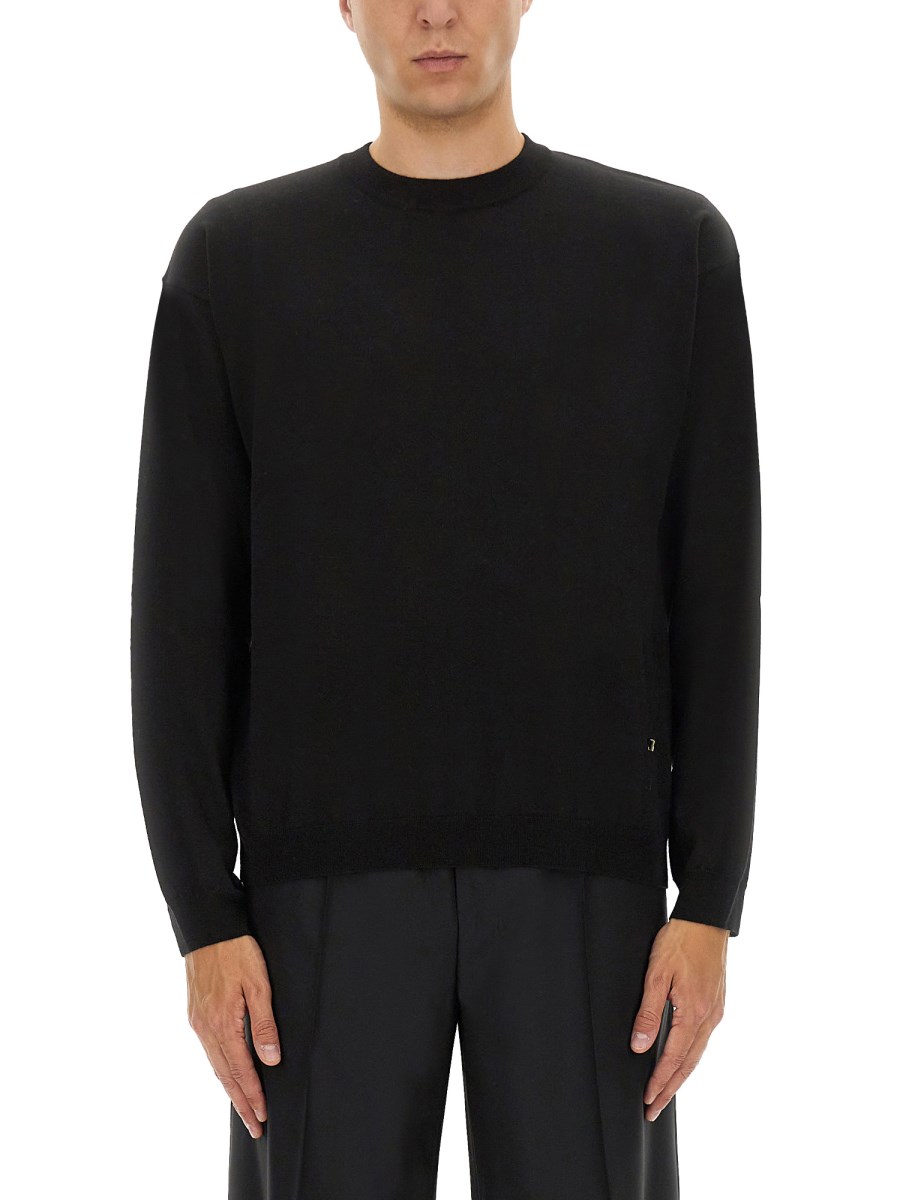 PULLOVER IN LANA E SETA 