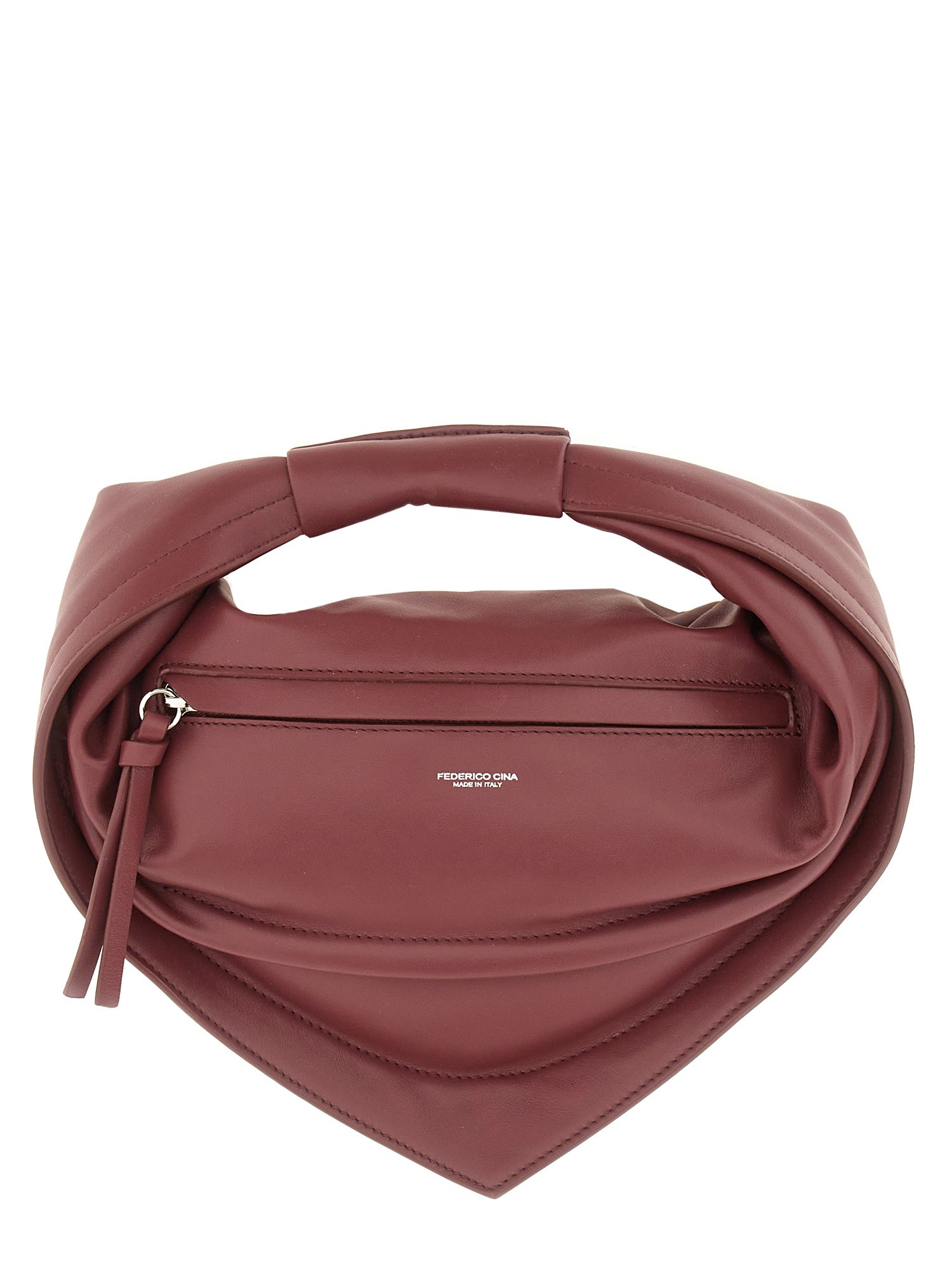 Federico Cina Midi Bag "cupcake" In Red