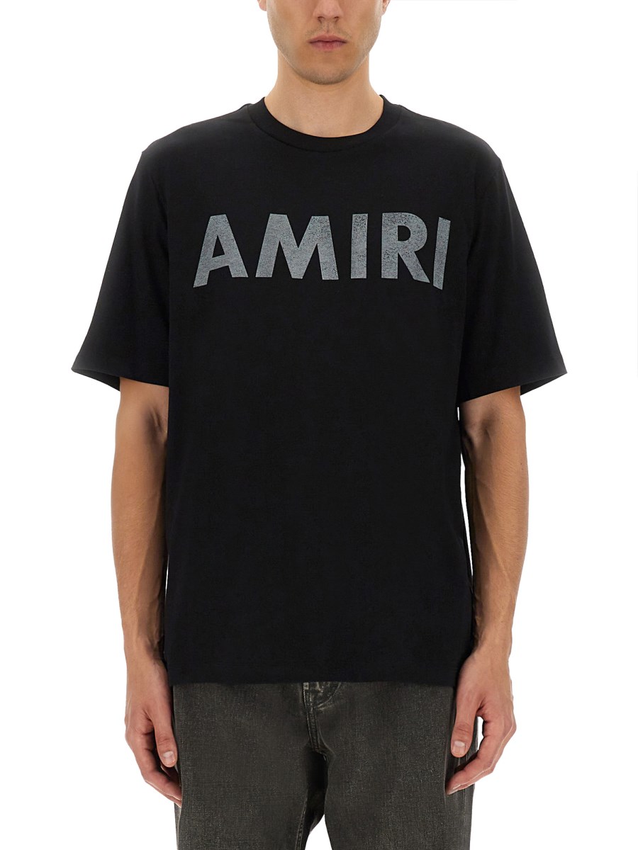 T-SHIRT CON STAMPA AMIRI STENCIL