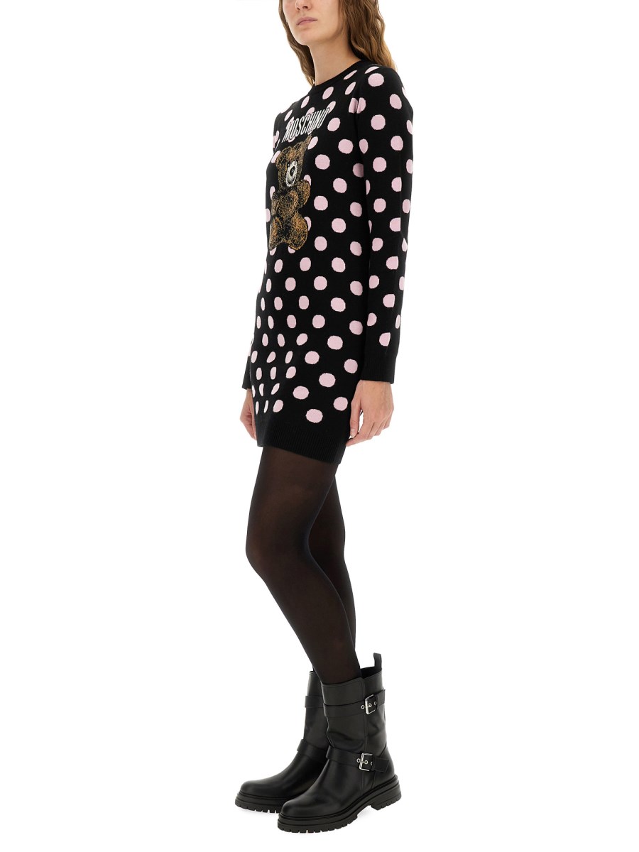 ABITO A POIS CON LOGO 