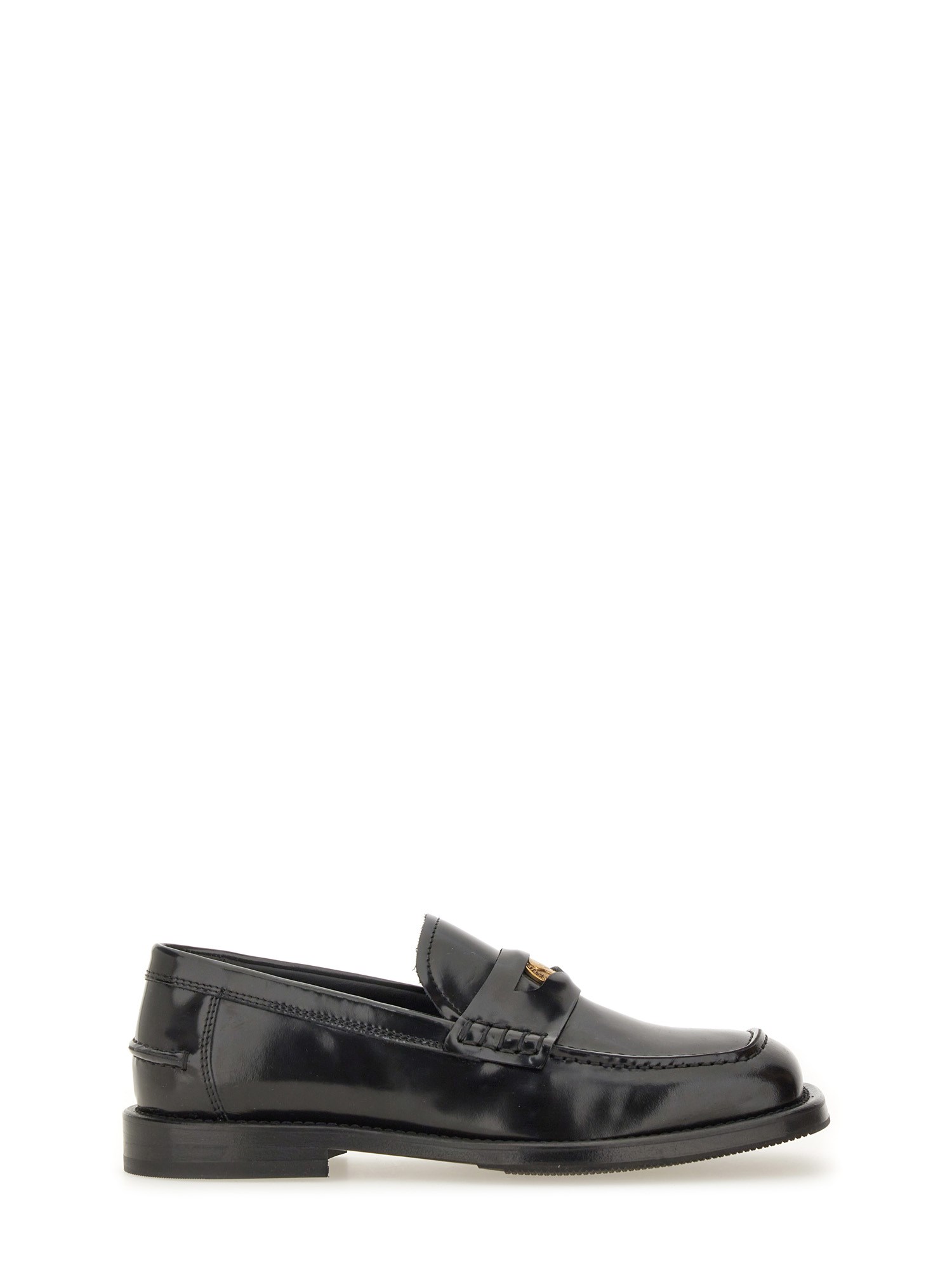 Moschino Moccasin "berlin" In Black