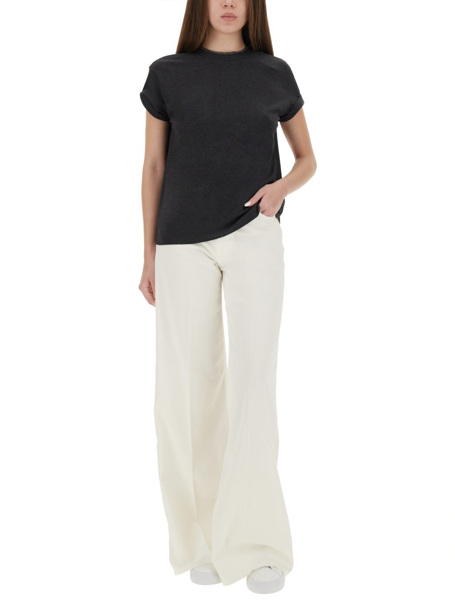 T-SHIRT IN JERSEY DI COTONE