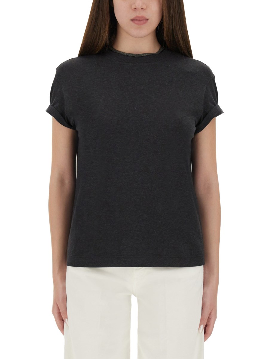T-SHIRT IN JERSEY DI COTONE