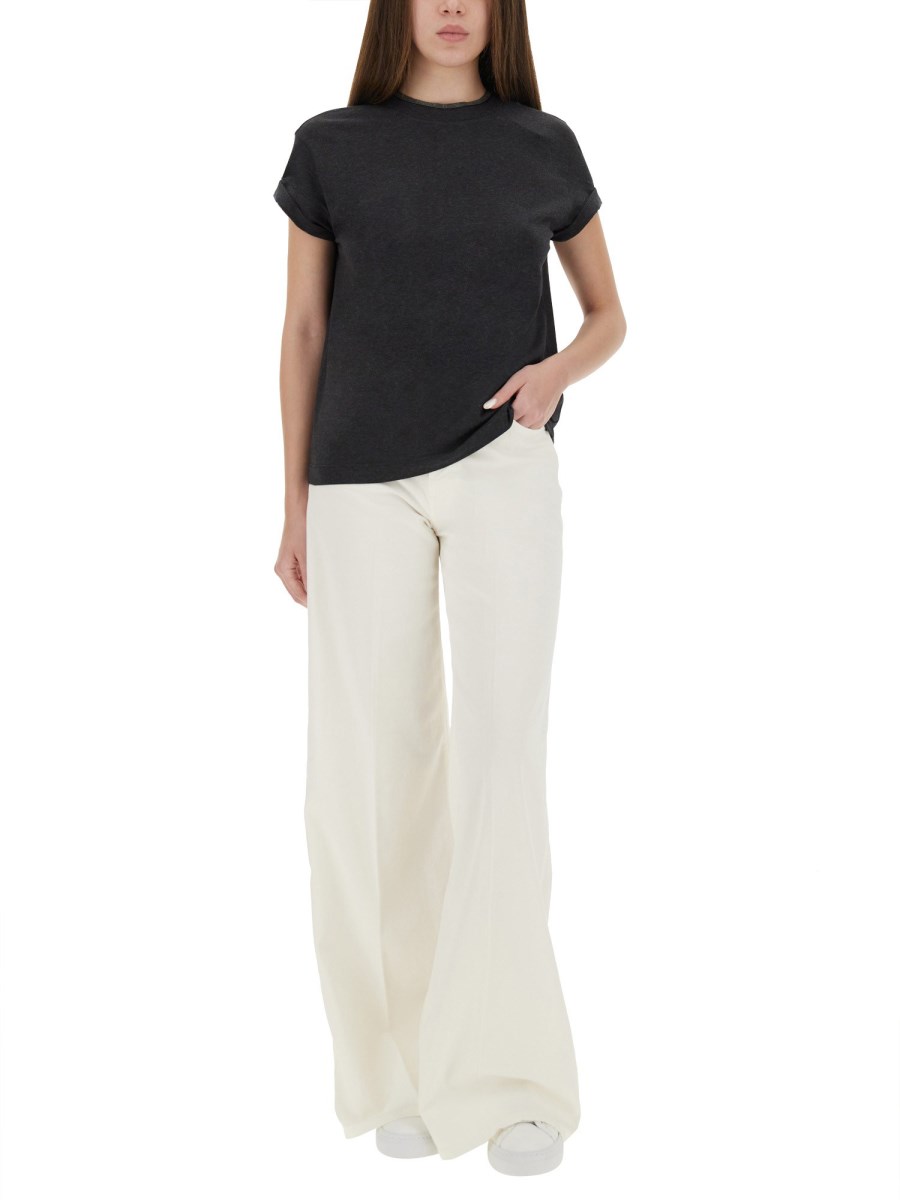 T-SHIRT IN JERSEY DI COTONE