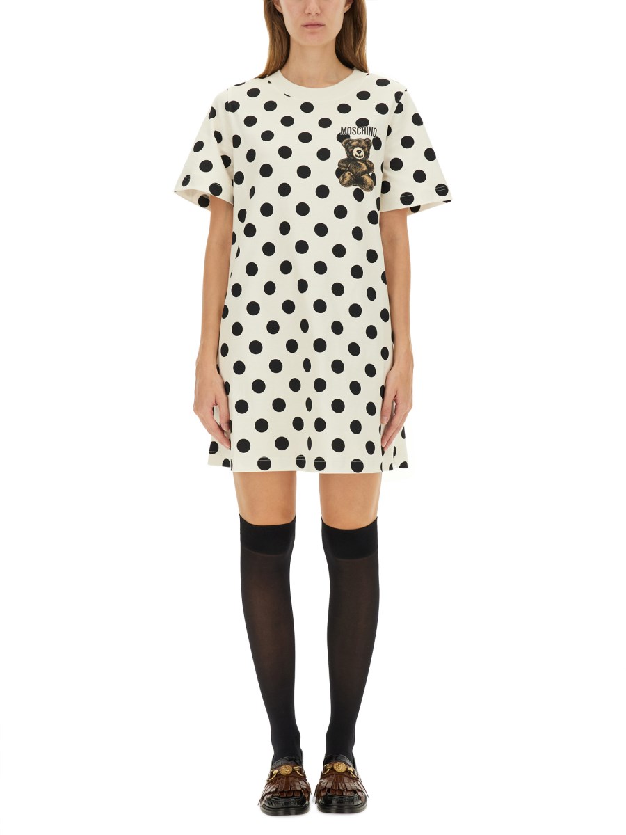 ABITO TEDDY POLKA DOTS